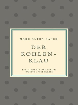 cover image of Der Kohlenklau